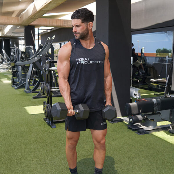 Black Basketball Fitness T-SHIRT